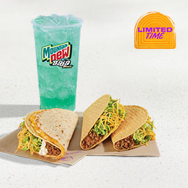 Cheesy Gordita Crunch Combo