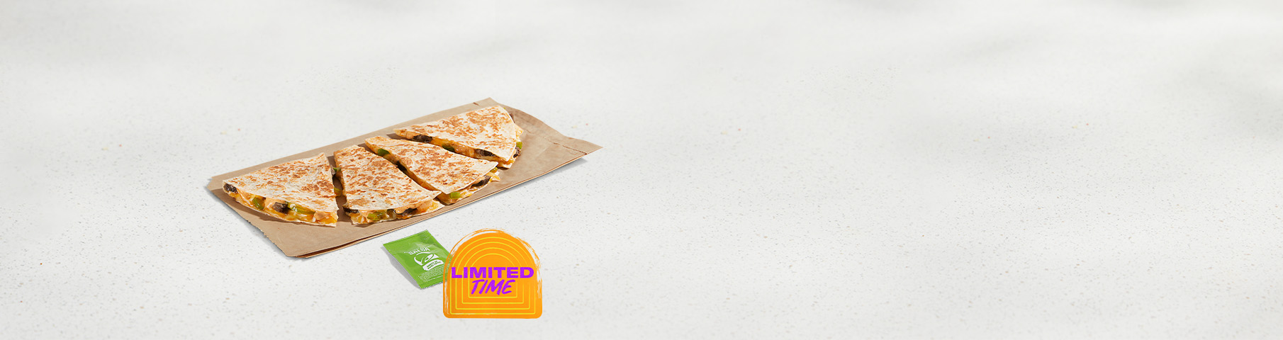 Shredded Beef Dipping Quesadilla