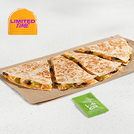 Shredded Beef Dipping Quesadilla