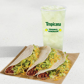 3 Soft Tacos Combo