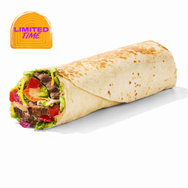 Fresca Creamy Jalapeno Steak Burrito
