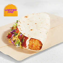 Sweet Chipotle BBQ Crispy Chicken Taco