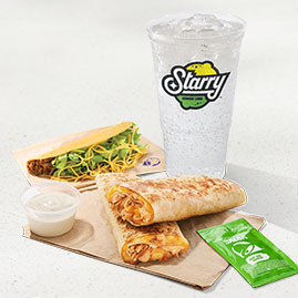 Cantina Chicken Rolled Quesadilla Combo