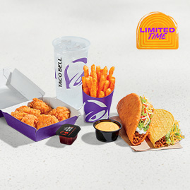 Crispy Chicken Nuggets Deluxe Combo